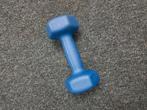 1 Dumbbell - Halter - Blauw - 3 kg - Nooit gebruikt!, Ophalen of Verzenden, Zo goed als nieuw, Dumbbell