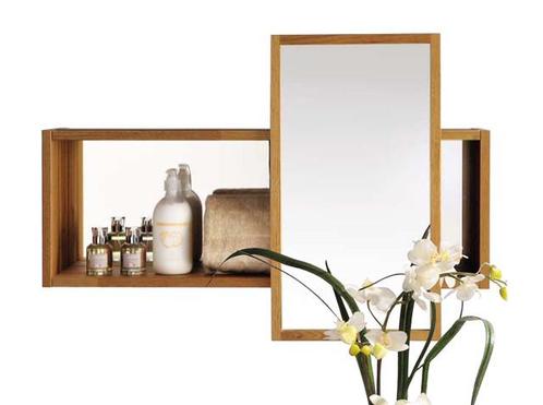 Spiegel - IKEA Molger Collection Sliding Mirror, Huis en Inrichting, Woonaccessoires | Spiegels, Gebruikt, 75 tot 100 cm, Minder dan 100 cm