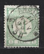 Nederland 31 AMSTERDAM Cijfer 1876 KLEINROND STEMPELS, Postzegels en Munten, Postzegels | Nederland, Verzenden, T/m 1940, Gestempeld