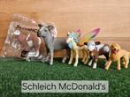 Schleich McDonald's Happy Meal dieren met of zonder vaantje, Ophalen of Verzenden, Zo goed als nieuw, Beeldje of Figuurtje