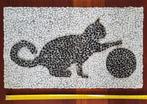 Mozaïek kat met bal, Ophalen of Verzenden