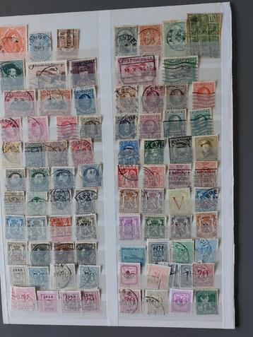 Ong. 140 oudere postzegels België 