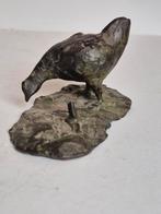 Bronzen kip sculptuur, Ophalen of Verzenden