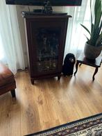 Noten kast, Huis en Inrichting, Ophalen of Verzenden, Zo goed als nieuw, Vrijstaande haard, Houthaard