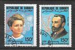Djibuti 1984  Curie, Verzenden, Overige landen, Gestempeld