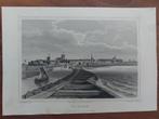 116 / Elburg - Staalgravure van Terwen uit 1860, Antiek en Kunst, Kunst | Etsen en Gravures, Ophalen of Verzenden