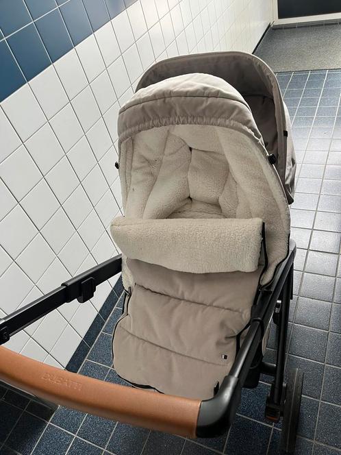 Dubatti Two Kinderwagen – Complete Set – Mushroom Grey, Kinderen en Baby's, Kinderwagens en Combinaties, Zo goed als nieuw, Overige merken