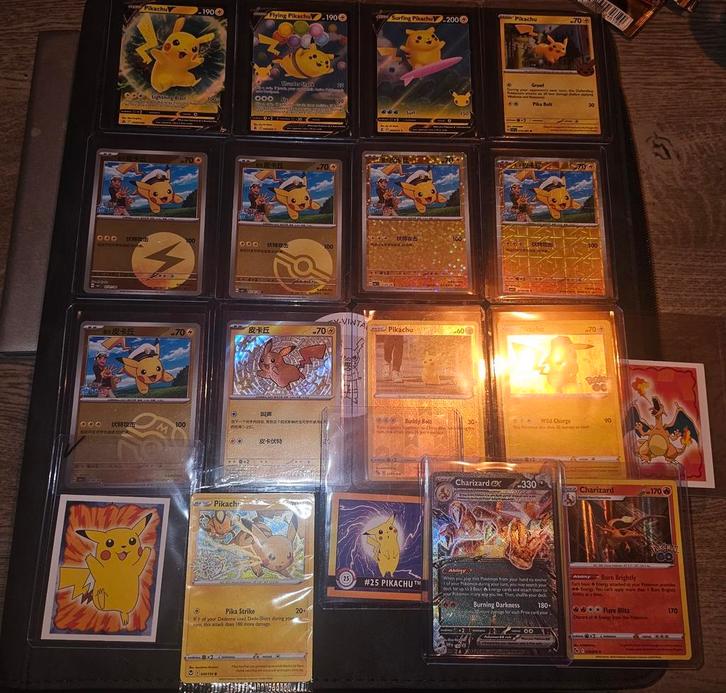 Pokémon Kaarten Collectie - Pikachu, Masterball, Vintage!, Hobby en Vrije tijd, Verzamelkaartspellen | Pokémon, Nieuw, Meerdere kaarten