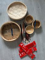 Bamboe Stoommandjes bijna gratis, Ophalen, Zo goed als nieuw