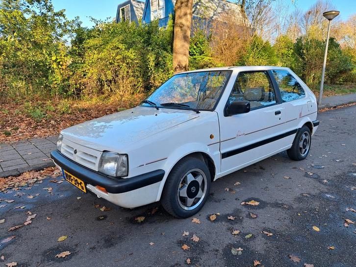 Nissan Micra K10 1990 Wit 2 jaar APK ZEER NETJES oldtimer, Auto's, Nissan, Particulier, Micra, Benzine, Hatchback, Handgeschakeld
