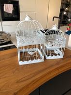 Nieuw 2x decoratie vogelhuisjes, Dieren en Toebehoren, Vogels | Hokken en Kooien, Ophalen of Verzenden, Nieuw