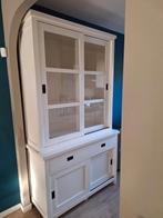Buffetkast white wash, Huis en Inrichting, Kasten | Buffetkasten, Ophalen, Gebruikt, 200 cm of meer, Teakhout