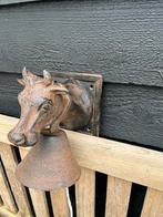 Gietijzeren Deurbel Koeienkop, Huis en Inrichting, Ophalen, Gebruikt