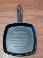 Brabantia vierkante grillpan, alle warmtebronnen, zgan, Ophalen of Verzenden, Zo goed als nieuw, Koekenpan of Braadpan