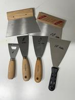 Stalen plamuurmessen, Doe-het-zelf en Verbouw, Schildersmaterialen, Ophalen, Zo goed als nieuw, Overige typen