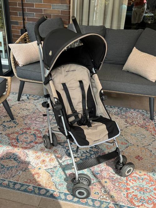 Maclaren Quest buggy, lichtgewicht en inklapbaar, Kinderen en Baby's, Buggy's, Gebruikt, Maclaren, Verstelbare rugleuning, Zonnekap