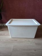Witte opbergbak van ikea slugis, Ophalen of Verzenden, Zo goed als nieuw, Minder dan 50 cm, Minder dan 50 cm