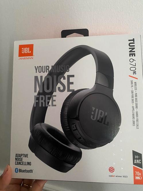 JBL Tune 670 NC, Audio, Tv en Foto, Koptelefoons, Nieuw, Op oor (supra aural), Overige merken, Draadloos, Bluetooth, Ophalen of Verzenden