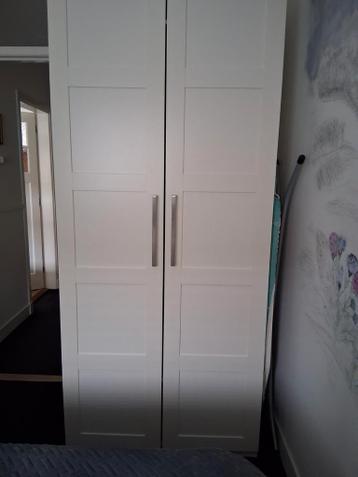 Mooie witte Pax Ikea kast - 2 deurs - afbeelding 1
