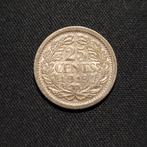 25 cent 1919, Verzenden, Zilver, 25 cent, Koningin Wilhelmina
