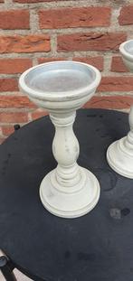 Mooie kandelaren 23 cm hoog, Ophalen of Verzenden, Zo goed als nieuw, Overige materialen, Minder dan 25 cm