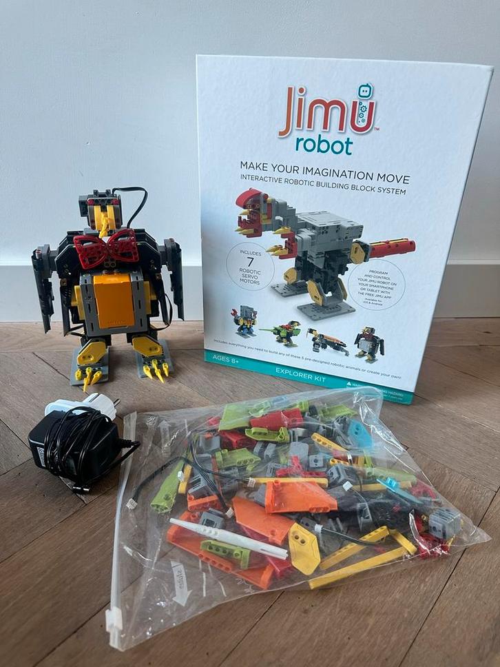 Jimu Robot Explorer Kit - Bouw je eigen robot!, Kinderen en Baby's, Speelgoed | Educatief en Creatief, Zo goed als nieuw, Ophalen of Verzenden