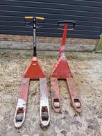 2 palletwagen pompwagen pompwagens, Ophalen, Gebruikt