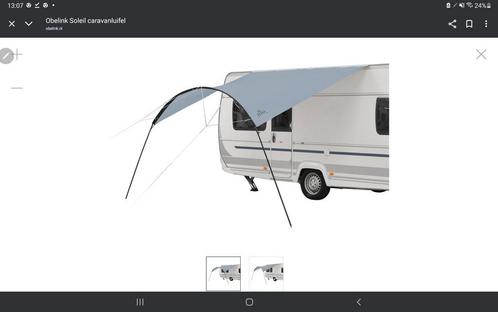 Caravanluifel, Caravans en Kamperen, Caravan accessoires, Zo goed als nieuw, Ophalen