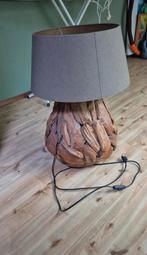 Mooie robuste lamp, Ophalen, Bruin, Rond, Zo goed als nieuw