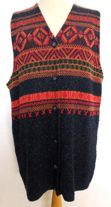 Folklore fijn gebreid gilet! L beschikbaar voor biedingen