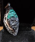 Schitterende zilveren hanger met een malachiet, Overige voorstellingen, Verzenden, Nieuw, Met edelsteen