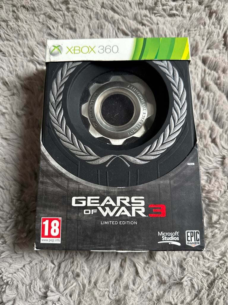 Xbox 360 Gears of War 3 Limited Edition, Online, Gebruikt, Vanaf 18 jaar, Shooter