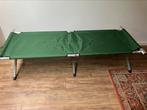 Stretcher/ veldbed groen, Ophalen, Zo goed als nieuw, Campingstoel