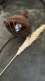 Industriele Brilliant lamp met schakelaar roest lamp, Huis en Inrichting, Ophalen of Verzenden, Zo goed als nieuw