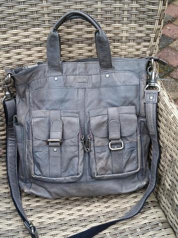 Spikes&Sparrow leren hand/ schoudertas  beschikbaar voor biedingen
