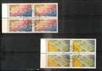 BRD 1094-1095 blok van 4, Ophalen of Verzenden, BRD, Gestempeld