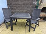 Keter tuinset (tafel met 2 stoelen), Tuin en Terras, Tuinsets en Loungesets, Tuinset, Eettafel, Kunststof, 2 zitplaatsen