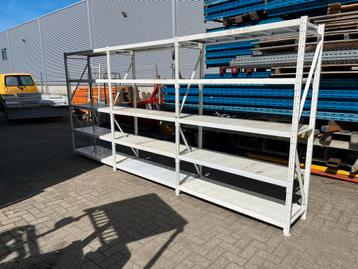 Metalen Legbordstelling opslag stelling rek loods magazijn ️ beschikbaar voor biedingen