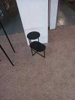 Bijzettafel metaal, Huis en Inrichting, Tafels | Bijzettafels, Ophalen, Minder dan 55 cm, Metaal of Aluminium, Rond