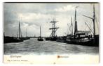 Harlingen, Buitenhaven, Verzenden, Voor 1920, Gelopen, Friesland