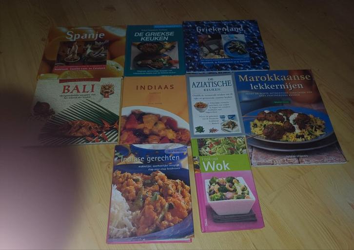 Kookboeken Collectie - Diverse Keukens, Boeken, Kookboeken, Gelezen, Voorgerechten en Soepen, Hoofdgerechten, Tapas, Hapjes en Dim Sum