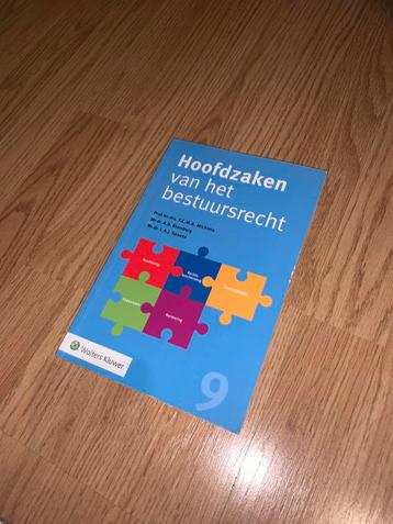 L.A.J. Spaans - Hoofdzaken van het bestuursrecht beschikbaar voor biedingen
