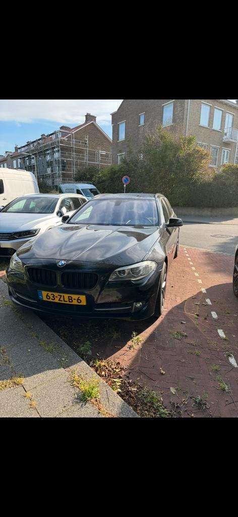 BMW 5-Serie 520i 184pk 2013 Zwart, Auto's, BMW, Particulier, 5-Serie, ABS, Airbags, Airconditioning, Alarm, Bluetooth, Boordcomputer
