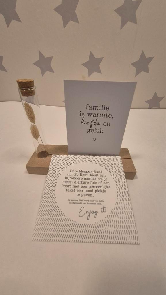 Memory Shelf By Romi - Nieuw, Huis en Inrichting, Woonaccessoires | Overige, Nieuw, Verzenden