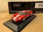 1:43 Ford GT - Minichamps, Ophalen of Verzenden, Zo goed als nieuw, Auto, MiniChamps