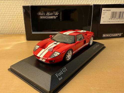 1:43 Ford GT - Minichamps, Hobby en Vrije tijd, Modelauto's | 1:43, Zo goed als nieuw, Auto, MiniChamps, Ophalen of Verzenden