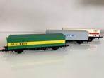 HO Rowa 2322 containerwagons (649), Overige merken, Gelijkstroom, Verzenden, Wagon