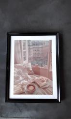 Zwarte fotolijst 30x40 cm    2 stuks, Ophalen, Minder dan 50 cm, Zo goed als nieuw, Foto of Poster