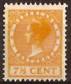 Nederland NVPH nr 151 ongebruikt Koningin Wilhelmina 1925, Postzegels en Munten, Postzegels | Nederland, Verzenden, T/m 1940, Postfris