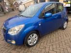 Opel Agila 1.2 Edition AUTOMAAT AIRCO ORG 45986 KM NAP LM VE, 4 cilinders, Elektrische ramen, Blauw, Origineel Nederlands